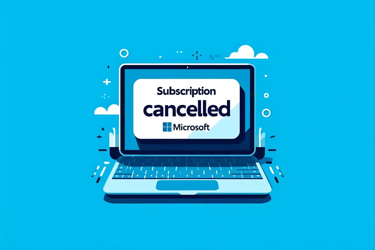 how to cancel microsoft subscription
