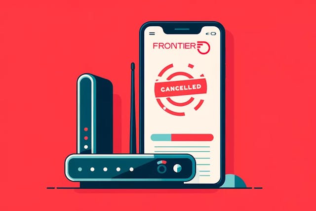 how to cancel frontier internet