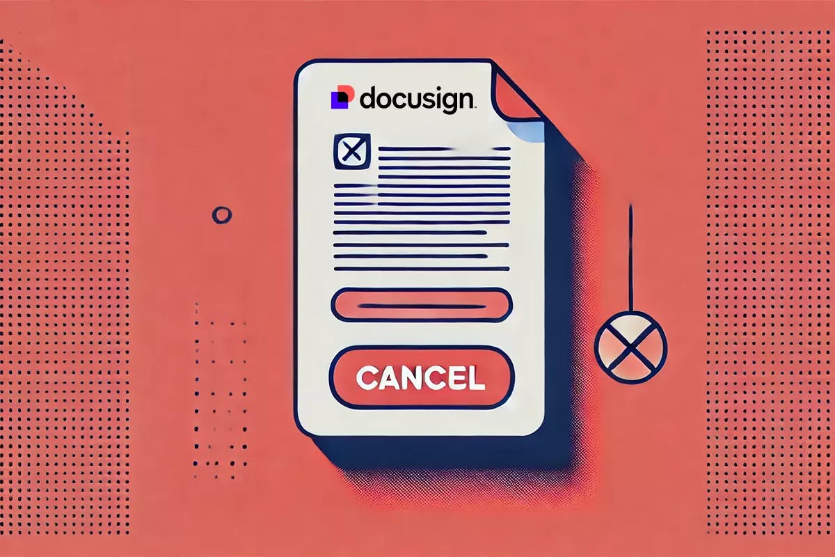 how to cancel docusign
