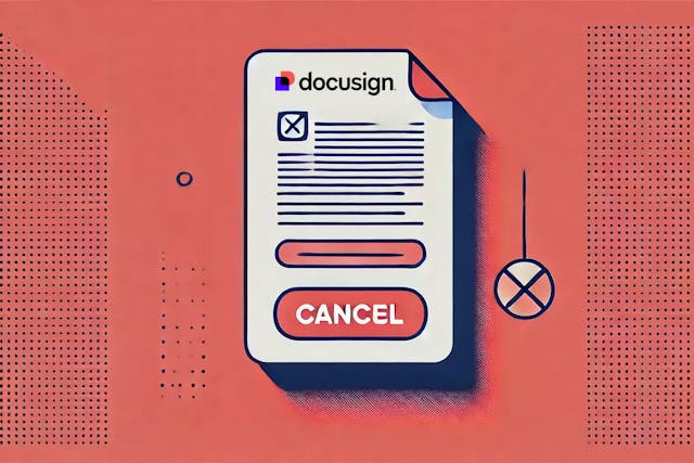 how to cancel docusign