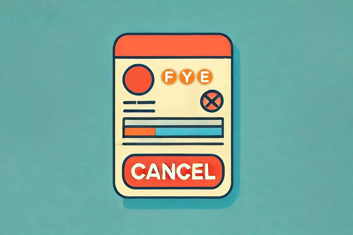 how to cancel fye backstage pass