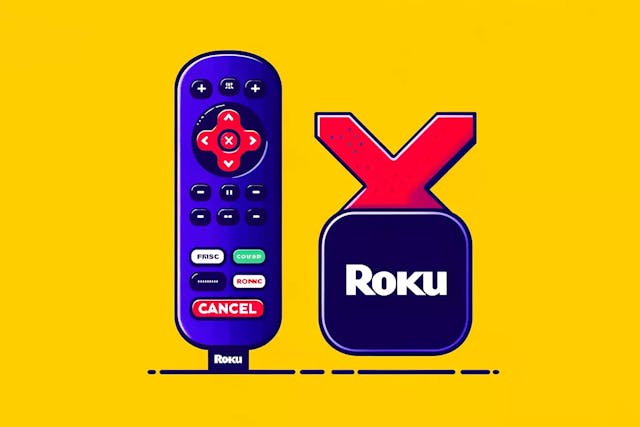 how to cancel roku subscription